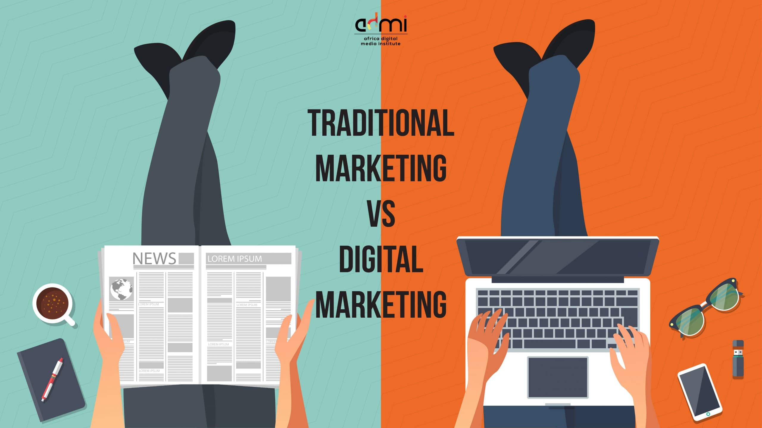 Digital Marketing is the use of electronic devices to convey promotional messages and measure their impact
